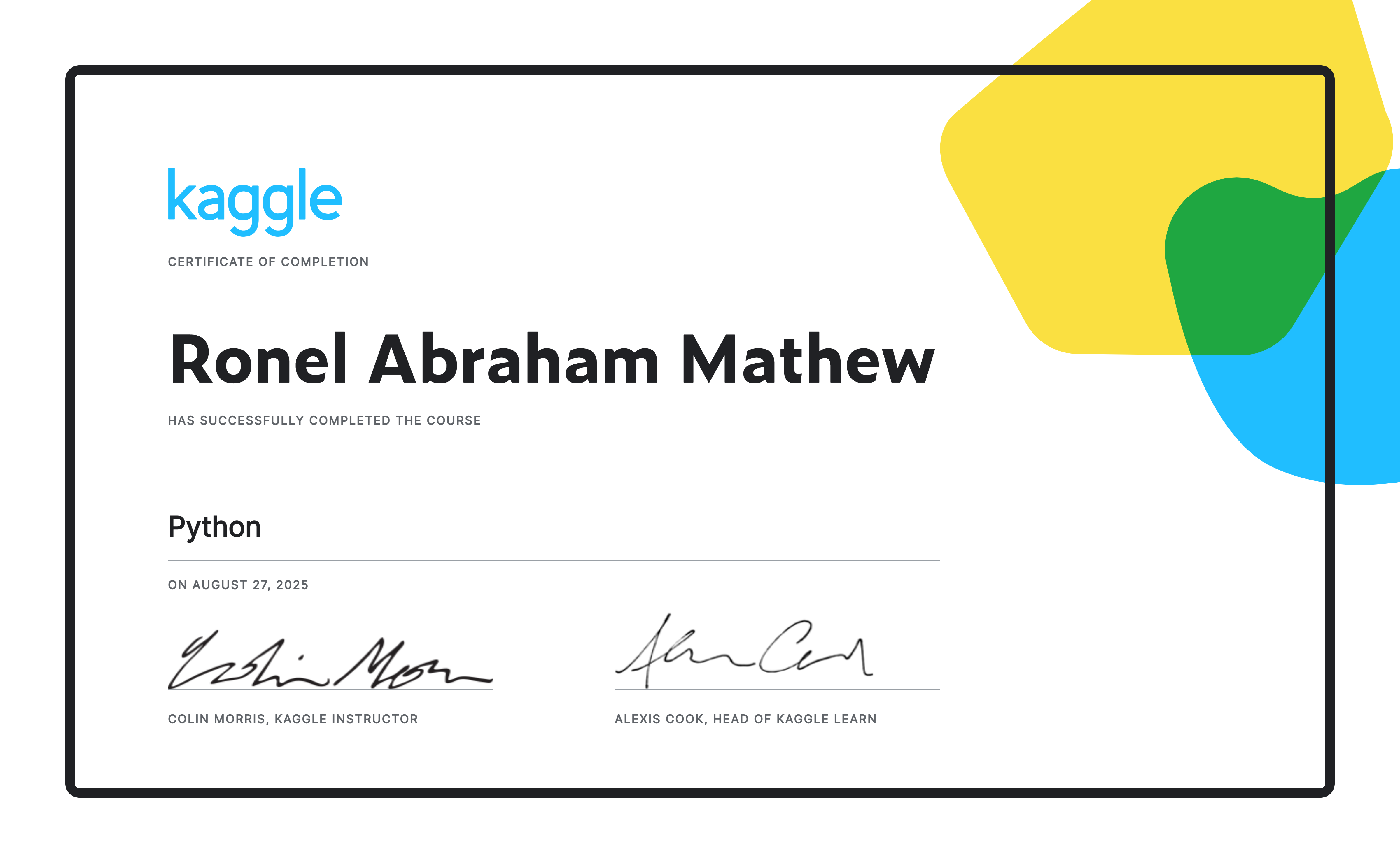 Kaggle Python